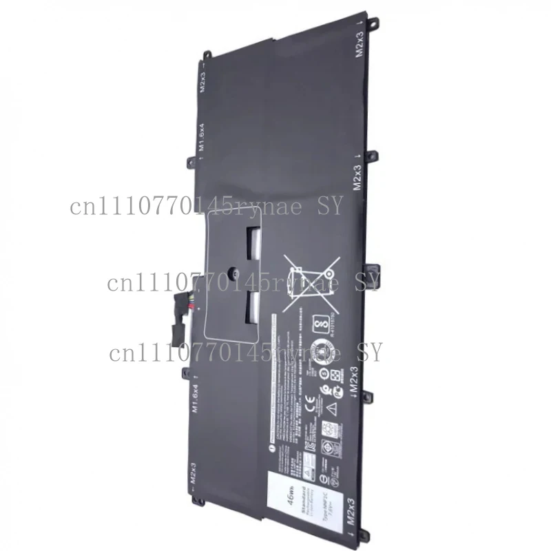 New NNF1C NP0V3 Laptop Battery For Dell XPS 13 9365 XPS13-9365-D1805TS D1605TS N003X9365-D1516FCN P71G00 7.6V 46Wh