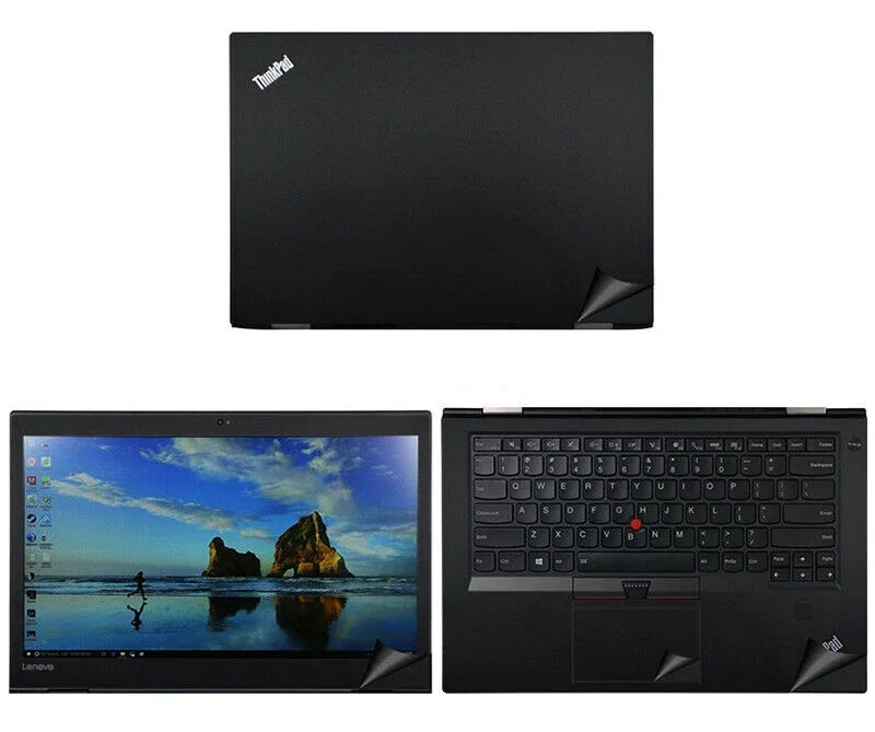 KH Special Carbon fiber Laptop Sticker Skin Cover Protector for Lenovo ThinkPad X390 X280 X270 X260 X250 X240 Notebook