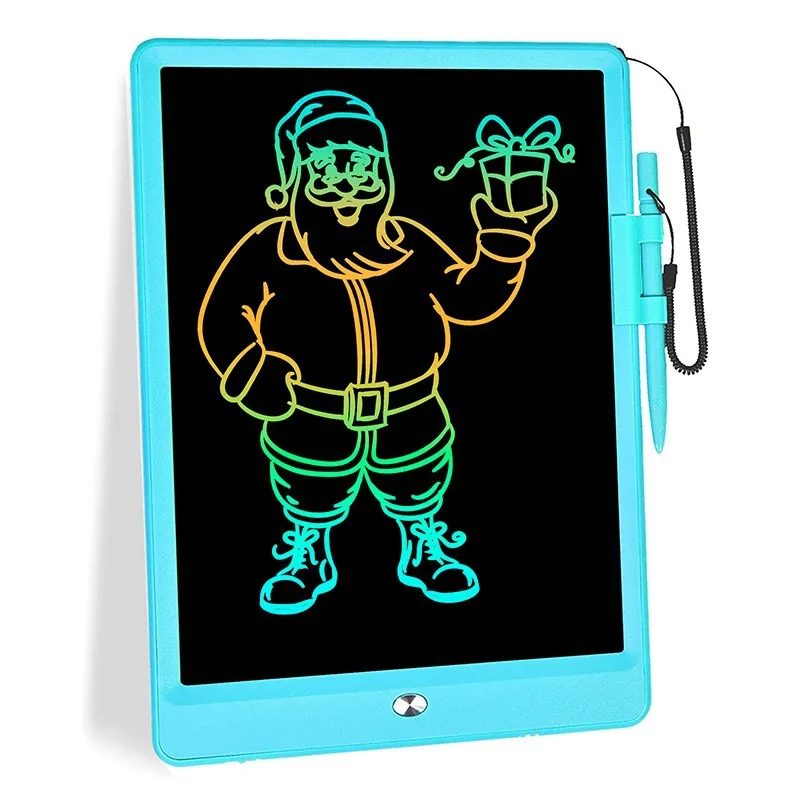 LCD Writing Tablet, 10 Inch Colorful Toddler Doodle Board Drawing Tablet, Erasable Reusable Electronic Drawing Pads