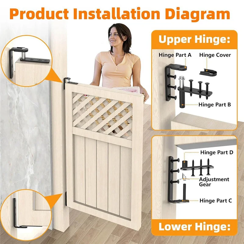 ABZL para herrajes de puertas batientes para bisagras de puertas batientes Bisagras de puertas de cafetería Bisagras de puertas de salón