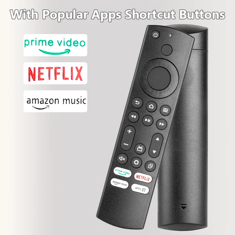 For Onida Fire Remote Control Replacement With Netflix PrimeVideo Buttons, For Onida Fire 43UIF Croma Basics EL7365 EL7368