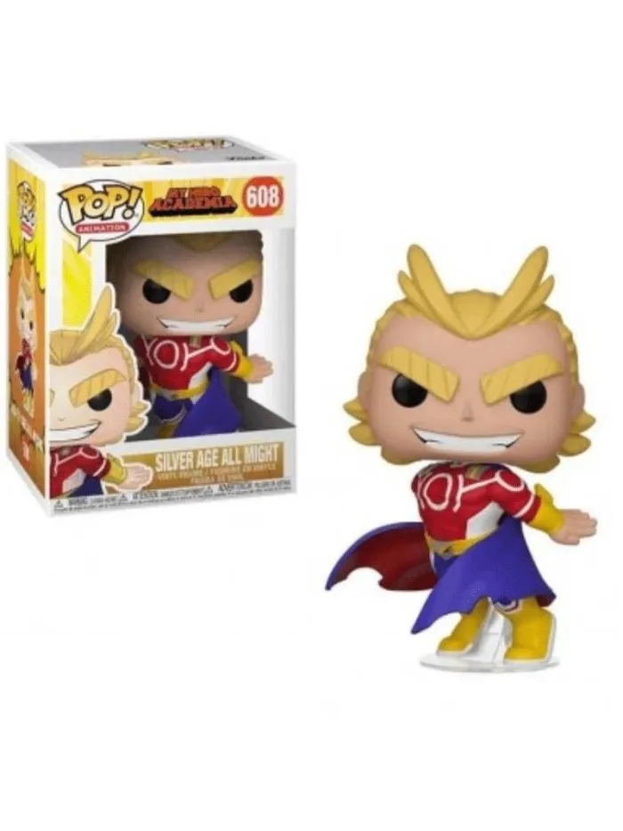 Funko Pop Silver Age All Might My Hero Academy 608