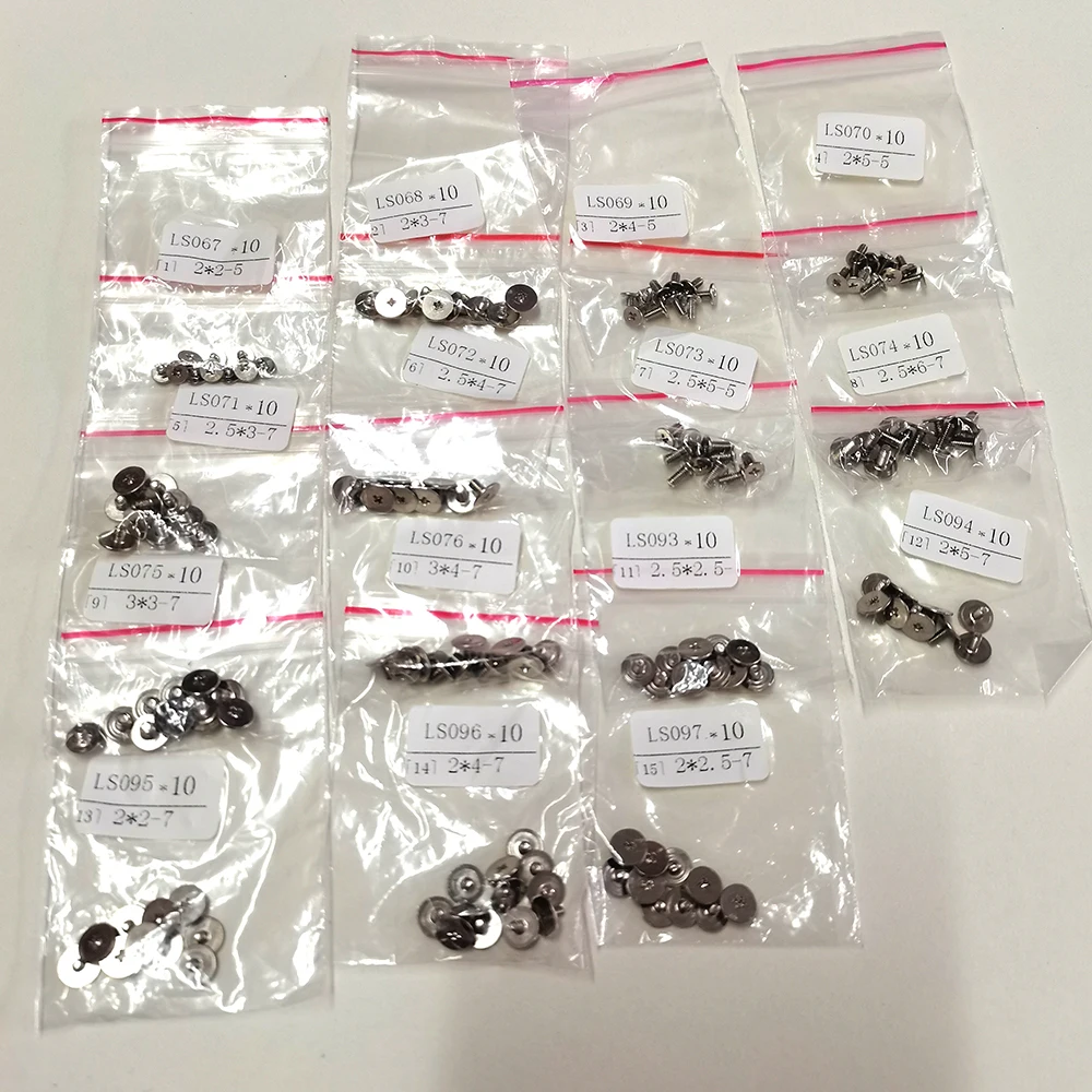 1 Set Laptop-/Handy-/Computer-/Lern-/Spielekonsolen-Schrauben Mini/Klein/Flachkopf/+ Schrauben 2 3 2,5 4 5 6 7 8 10 mm – Detail 5