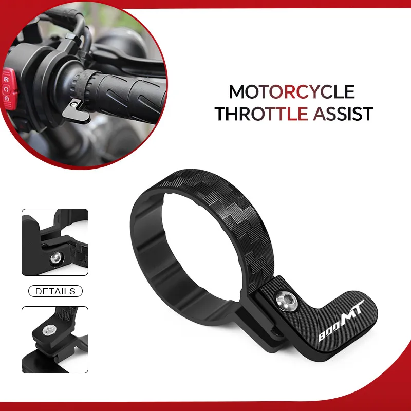 

Motorcycle Handlebar Throttle Control Cruise Throttle Clip For 450MT 800MT 450SR 675SRR 500SR 250CLC 450CLC 700CLX 250CLX