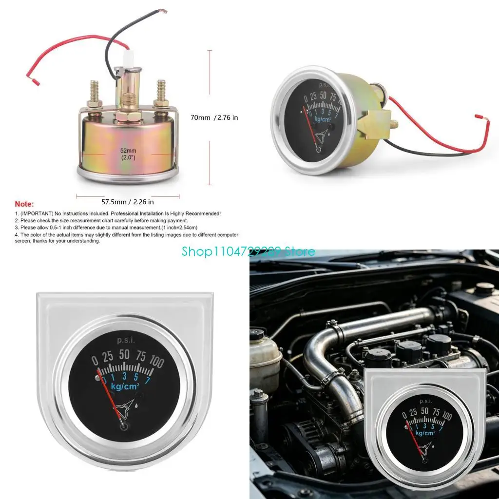 D8KE Complete Oil Pressure Tracking Set For Cars SUVs And Industrial Equipment