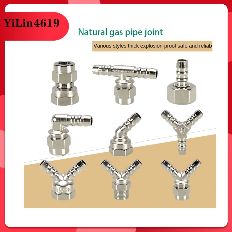 

All copper natural gas pipe joint fittings 1/2 inch pagoda green head elbow direct tee 11.5mm