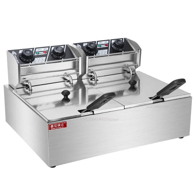 Commercial fryer Chicken chops French fries French fries Machine equipment Timed electric fryer