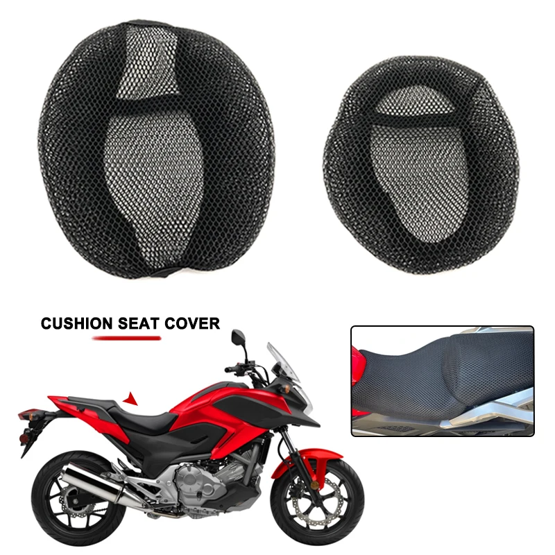 For Honda NC750X NC700X NC700XD NC700S NC 750X 700X NC 750 X Motorcycle Anti-Slip Fabric Cushion Seat Cover 3D Mesh Seat Cover