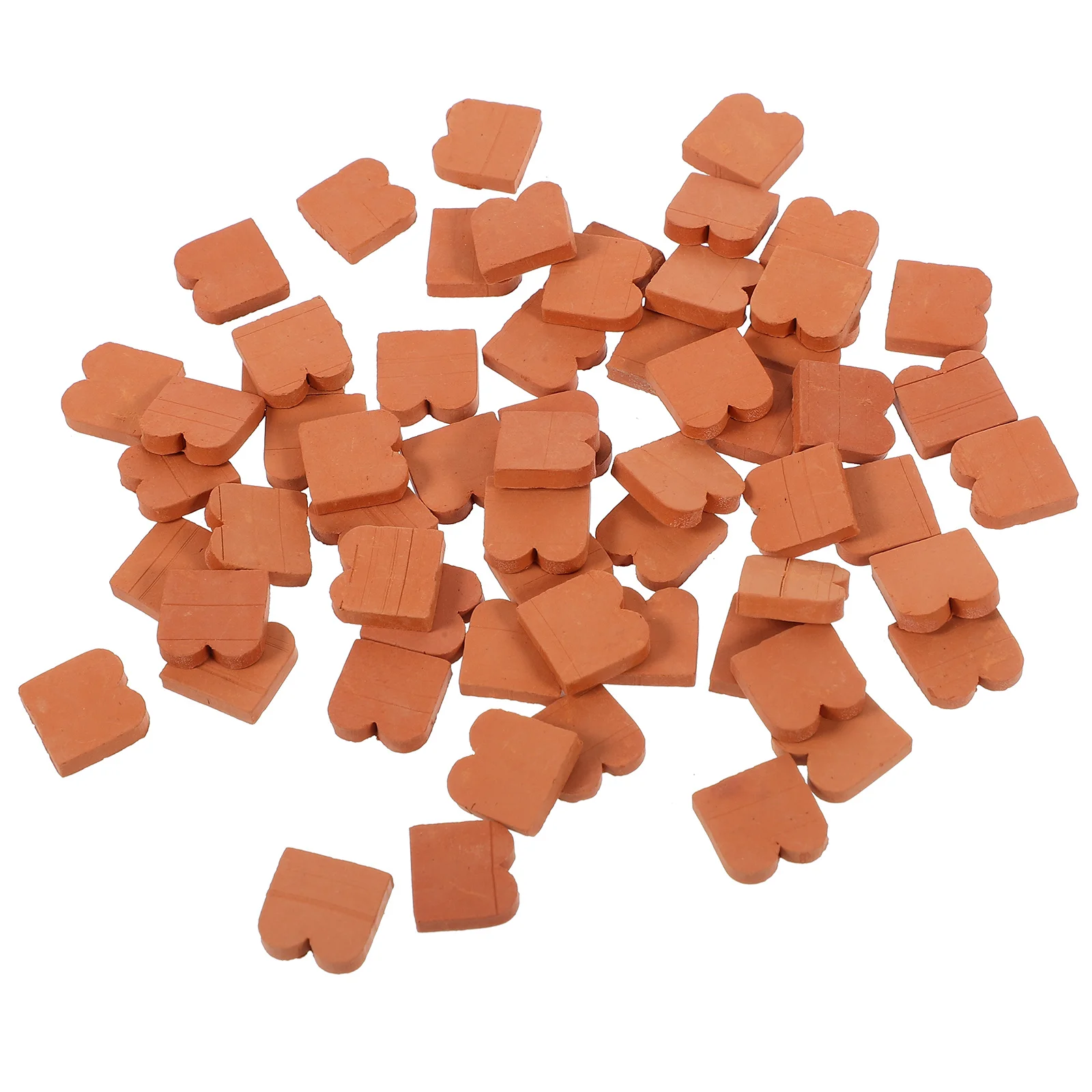 100 قطعة الطوب وهمية مصغرة جدار الطوب زخرفة حديقة صغيرة لتقوم بها بنفسك المنمنمات طاولة الرمل الطوب الطوب الصغيرة نماذج مصغرة