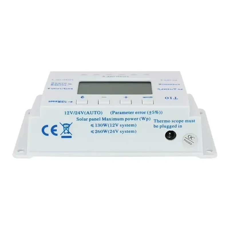 20/30/40 12V/24V LCD MPPT Solar Panel Regulator Charge Controller 3 Timer Solar Power Electrical Equipment Supplies