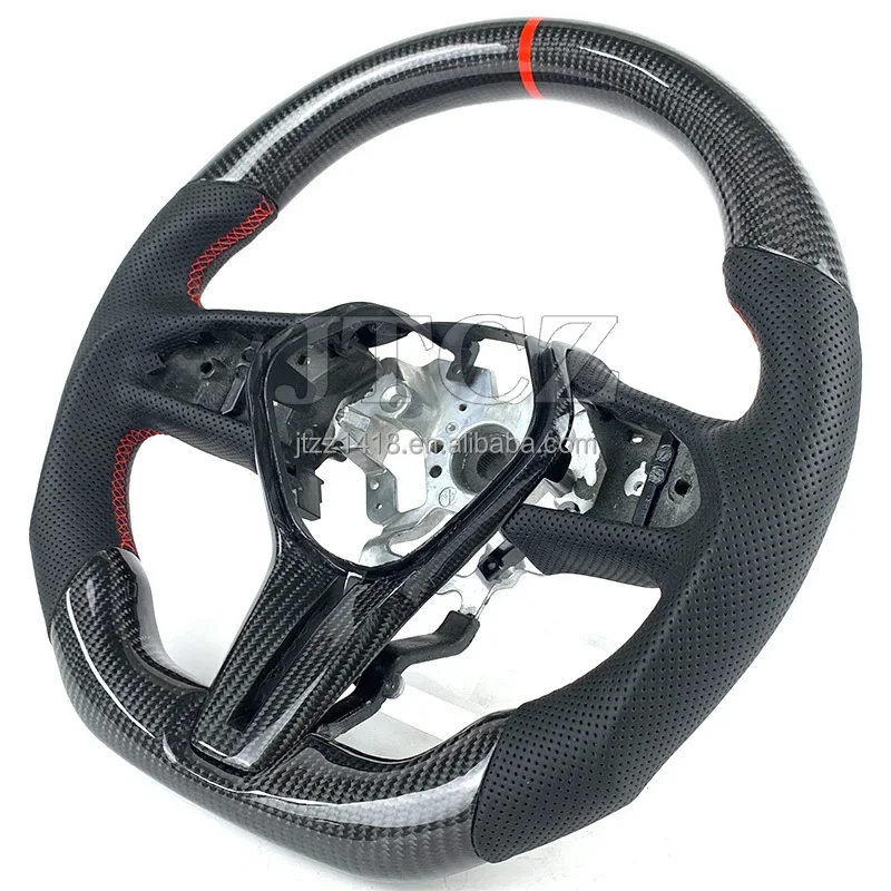 Automotive steering wheel  Infiniti q50 q60 qx55 steering wheel carbon fiber 2017 2018 2019 2020 2021 2022 2023 2024