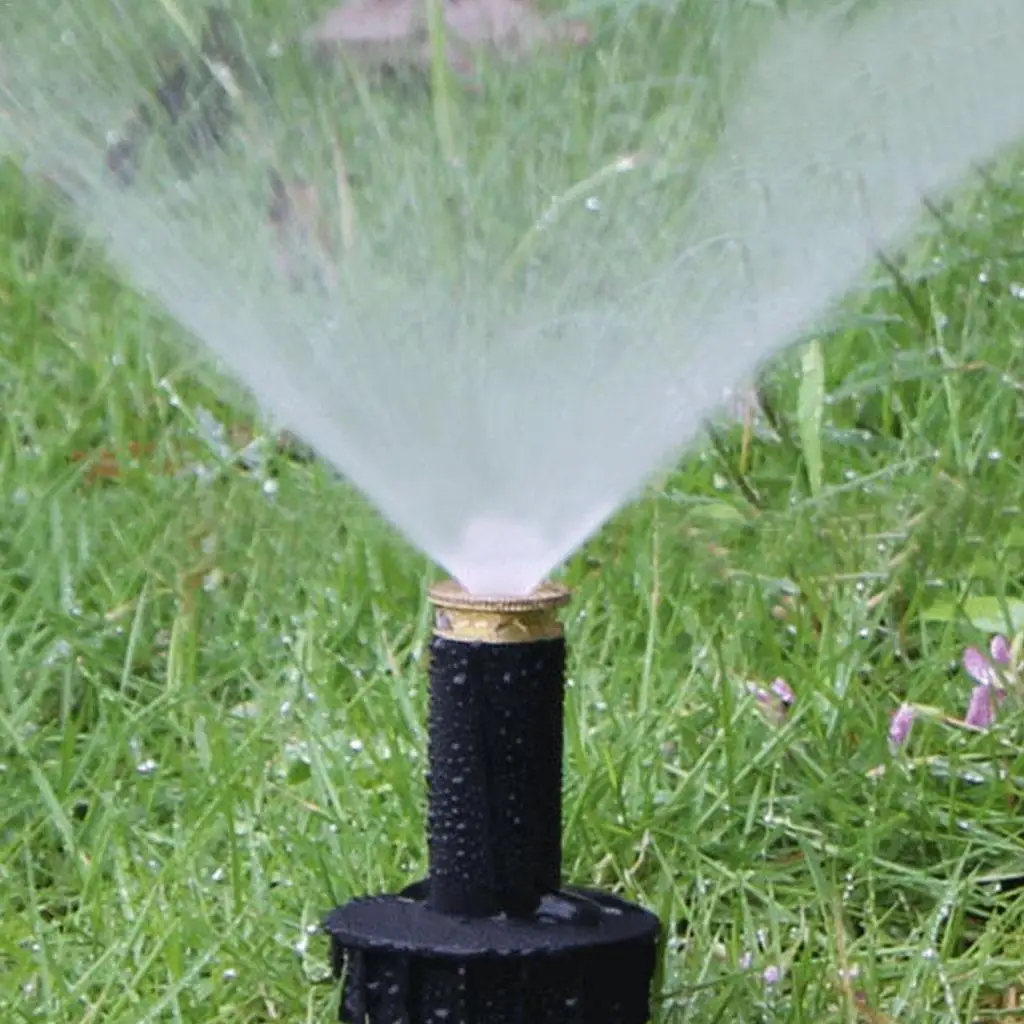 Garden Lawn Pop Up Sprinkler Adjustable Spray Head Durable Irrigation System for Outdoor Watering