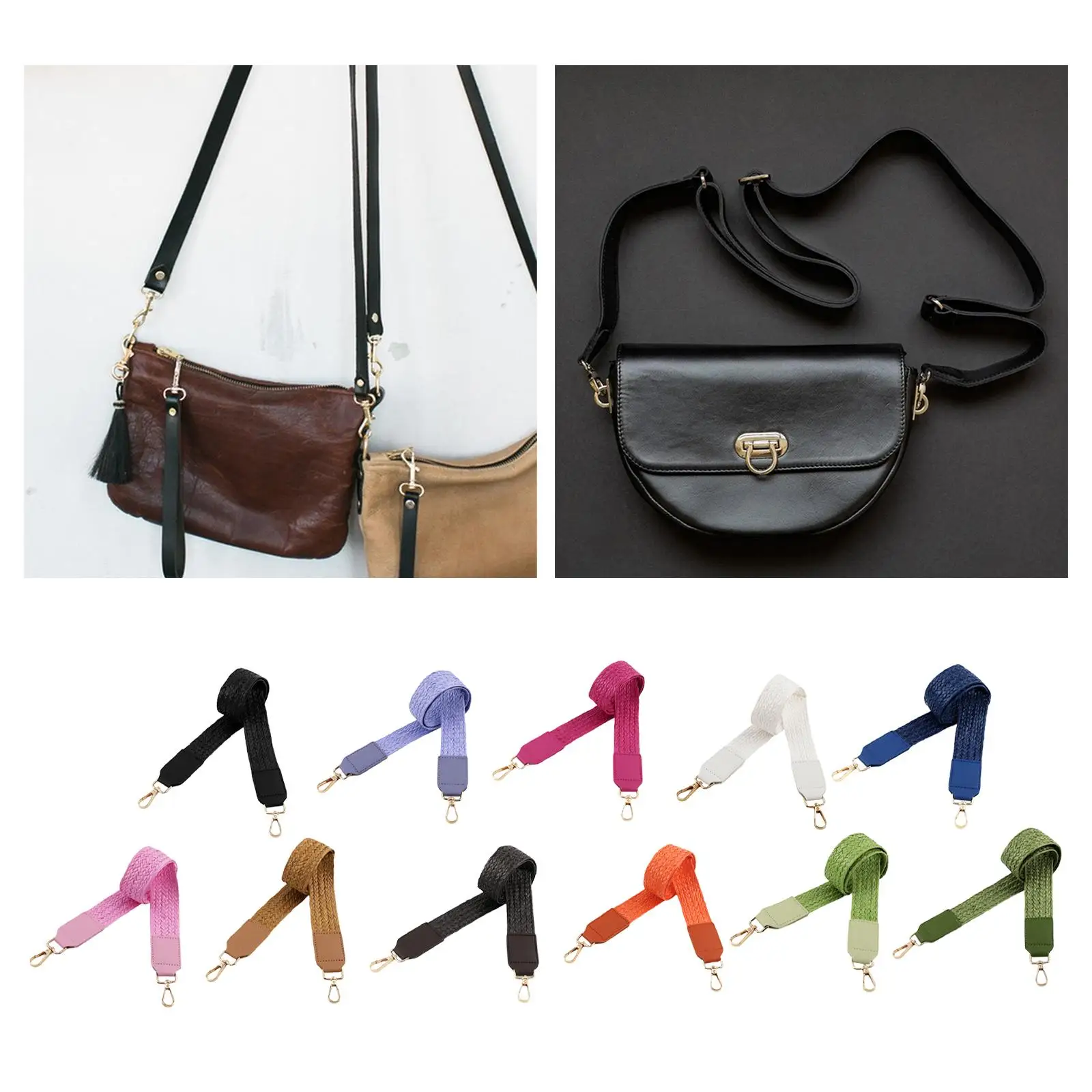 Schoudertasriem Vervanging Crossbody-riem voor etui Cameratassen Handtas