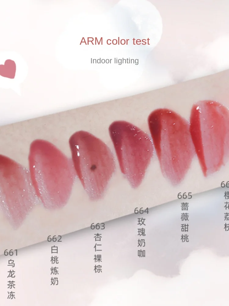 Yhl Lip Lacquer Matte Air Lip Mud Niche Brand Water Sense Lip Gloss Lipstick