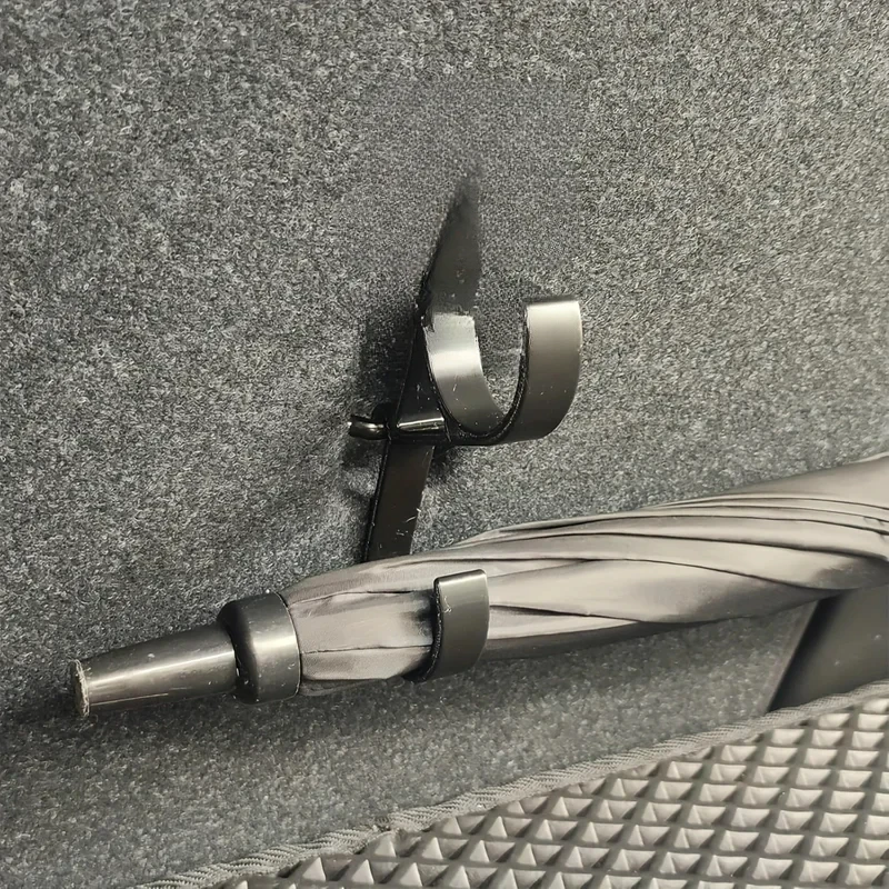 Car Umbrella Hooks - Trunk Hangers,Universal for Sedans with No-Drill Installation,Multi-Functional Seat Back Storage Racks