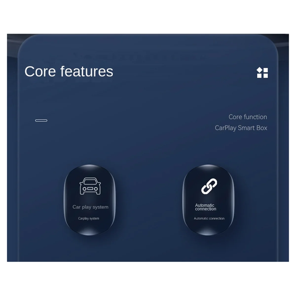 AT87-2 in 1 Wireless Carplay Android Adapter Wireless Adapter Car Adapter Convert Wired Android Auto to Wireless Box