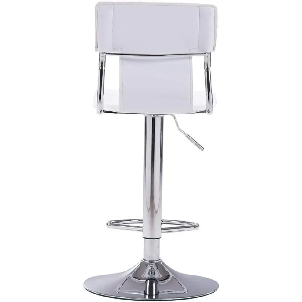 Adjustable Swivel Counter Bar Stool Chairs with Back Modern Bar Stools Suitable for Kitchen Bars Coffee Shops Economically