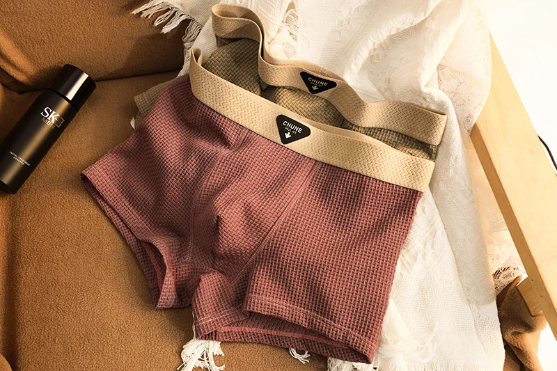 1 stücke männer Boxer Shorts Eis Seide Unterwäsche Plus Größe Unterhose Atmungs Sexy Dünne Höschen klimatisierten Dessous Großhandel – Detail 9