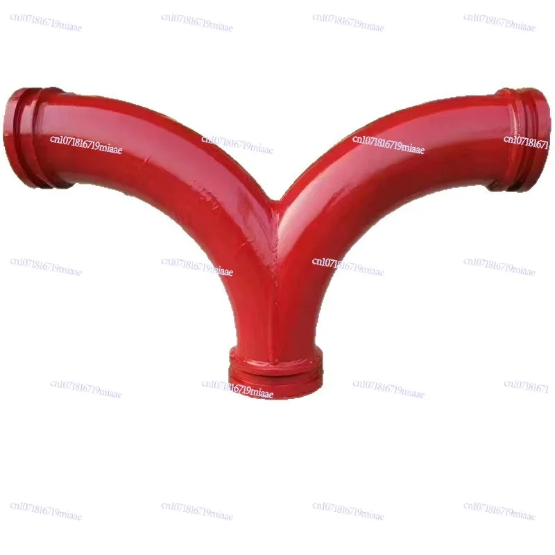 

Triple Outlet Manifold Pump Pipe Double-Layer Concrete Pump Fittings Thickened End Bend for Pump Truck