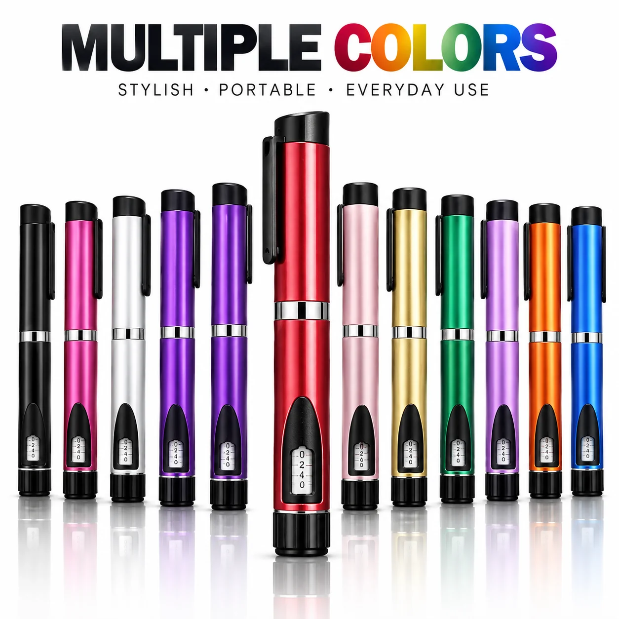 V3 Reusable Magic Pen Alloy Atomization Filling Injector Pen Dedicated Cartridge Bottle Consumables Precise Dosing Shot Tool