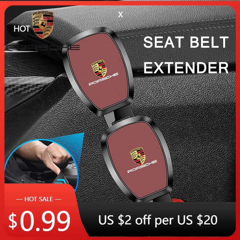 

Наклейка на автомобиль для Porsche Cayman, Cayenne, 911, Macan, заглушка для ремня безопасности, удлинитель ремня безопасности для Porsche 911