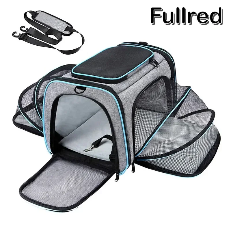 Pet Carriers Backpack Portable Breathable Foldable Shoulder Bag Cat Dog Carrier Bags Outgoing Travel Pets Handbag Transport Bag