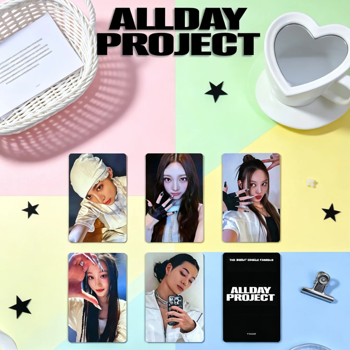 Idols ADP Photocards FAMOUS Album Cards ALLDAY PROJECT Cards Annie Tarzzan Bailey Woochan Youngseo Bonus Cards