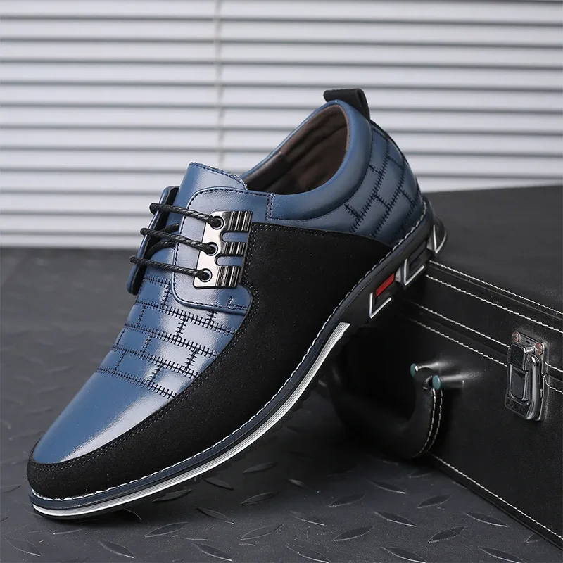 Calçado de couro masculino casual com fivela, mocassins para negócios, trabalho de escritório, novo, venda quente, 2022