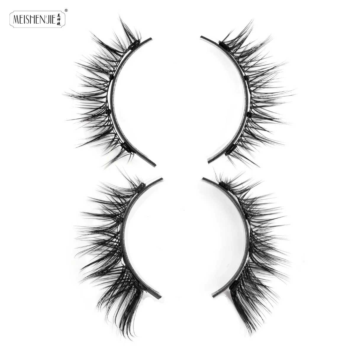 MEISHENJIE Magnetic Eyelashes Kit Natural Long Full Strip Mink False Eyelash Reusable Makeup Tools Faux Cils maquillaje Cílios