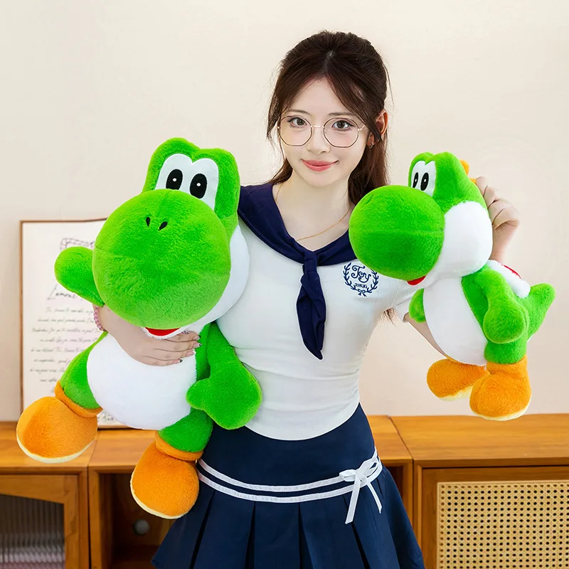 2026 New 40-60cm Cartoon Cute Yoshi Plush Toy Doll Yoshi Dinosaur Plush Soft Fill Toy Children'S Pillow Birthday Gift view 3