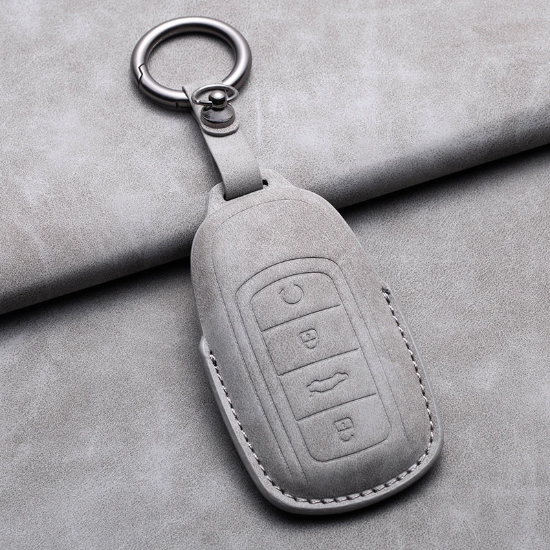 Leather Car Key Case Cover for Chery Tiggo 8 Pro Tiggo 7 Pro 8 PLUS Arrizo 5 for Chery Omoda 5 2023 for Chery Omoda S5 C5 Modod