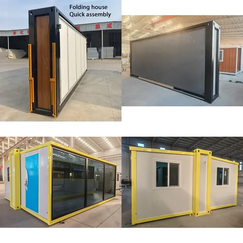 SFW Certificate 20ft-700 Expandable Container House 2 Bedrooms 1 Living Room Mobile Office Temporary Commercial Residence