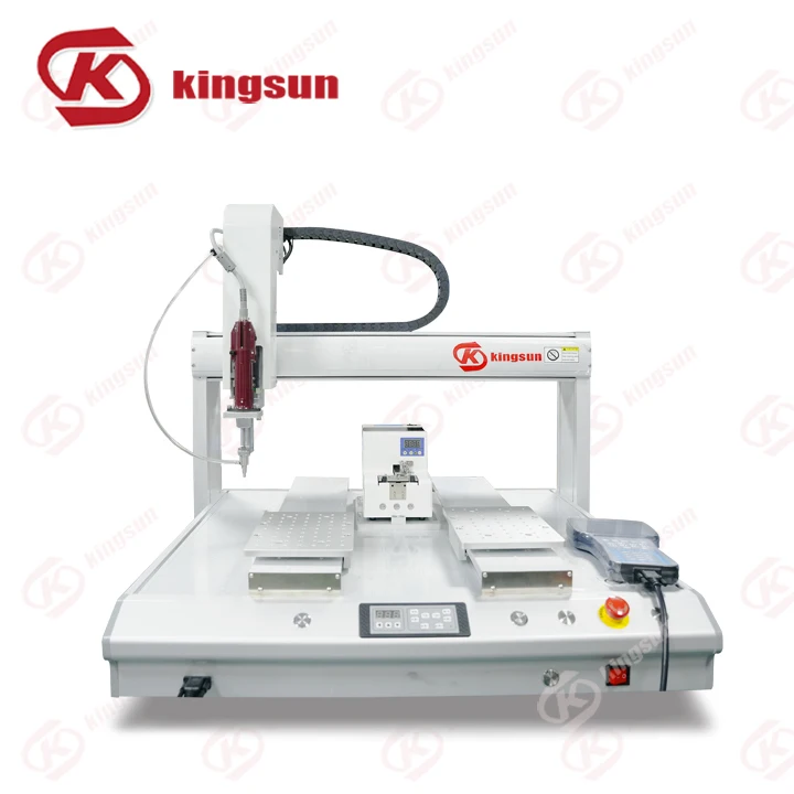 Three Dimensional High Precision Special Motion Control Equipment Desk Automatic Lock Screw Machine For LED Production Line