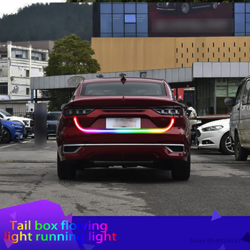 

For Ford ranger focus maverick transit LED DRL DaytimeRunning Tail Light Scan Starting Car Hood Guide Decorative Ambient Lamp12V
