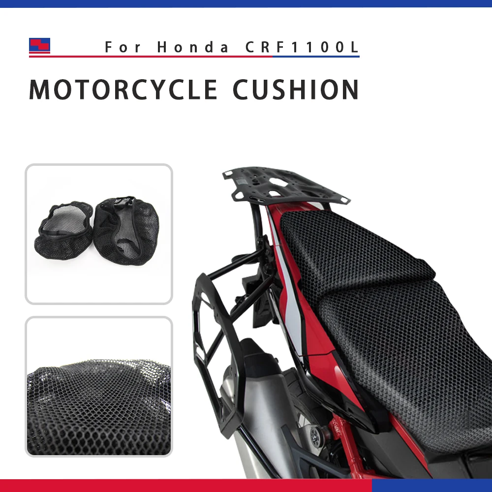 

For HONDA CRF1100L AFRICA TWIN ADVENTURE SPORT CRF 1100 L 2020 Nylon Fabric Saddle Seat Cover Protecting Cushion Seat Cover