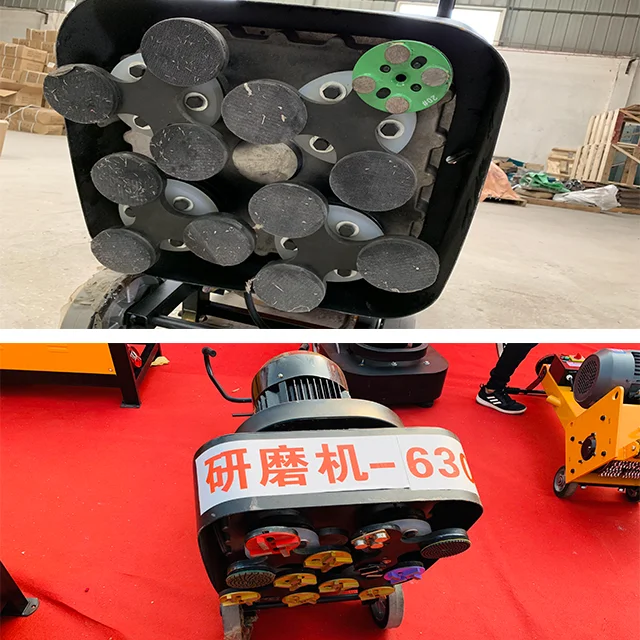 Mesin Gerinda Beton Diamond Planetary untuk Menggerinda Plester Dinding Beton