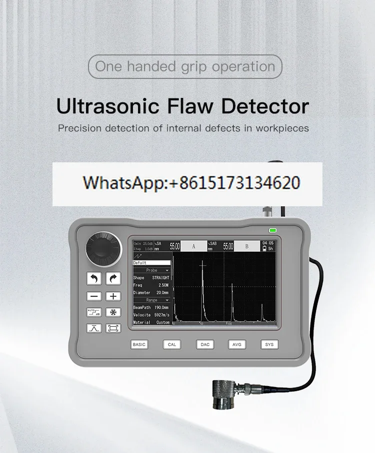 UFD80 Ultrasonic flaw detector workpiece internal subtle defect detection portable equipment flaw detector