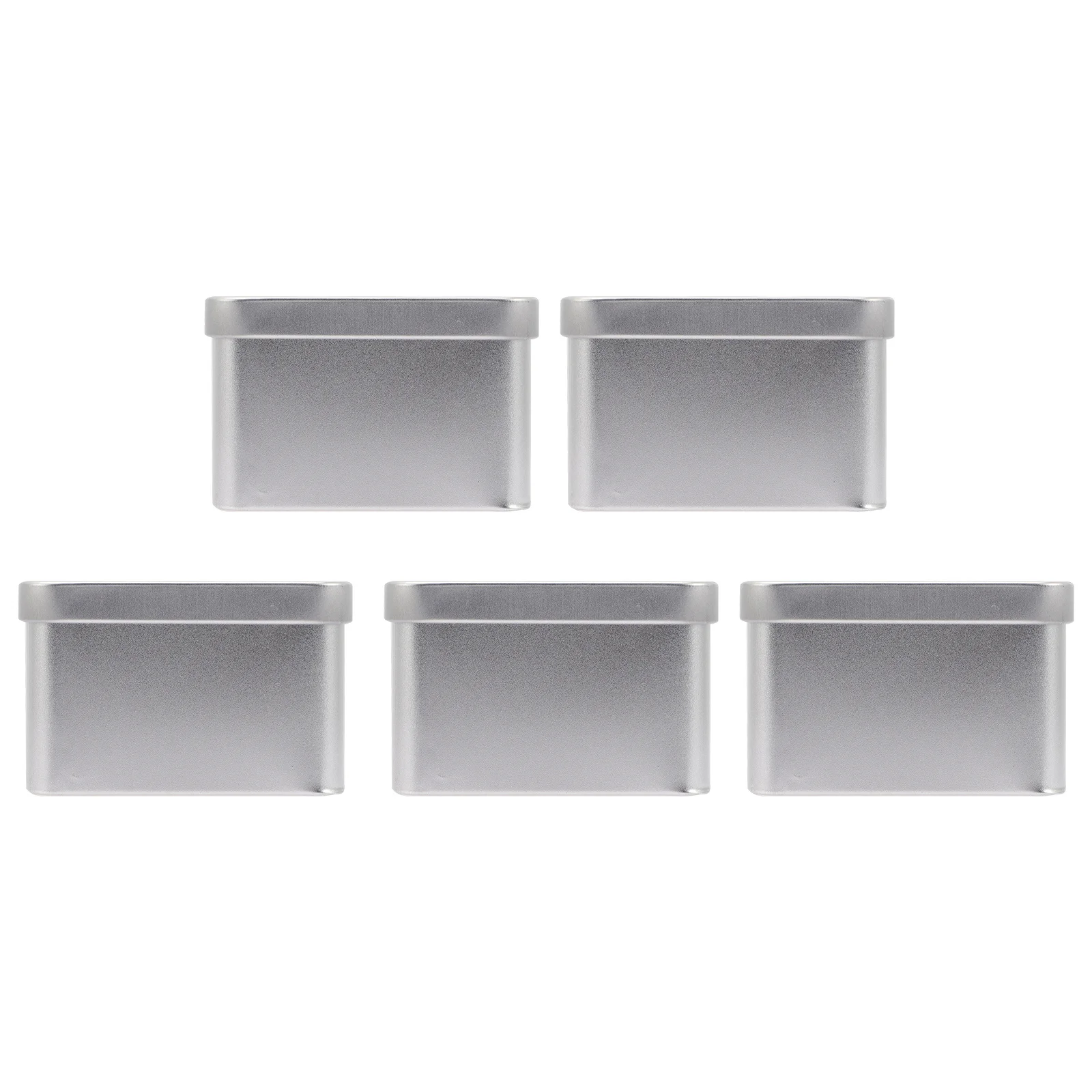 

5Pcs Tinplate Tea Storage Box Premium Material Sealed Container Home Kitchen Use Black Green Scented Tea Leaf Jar