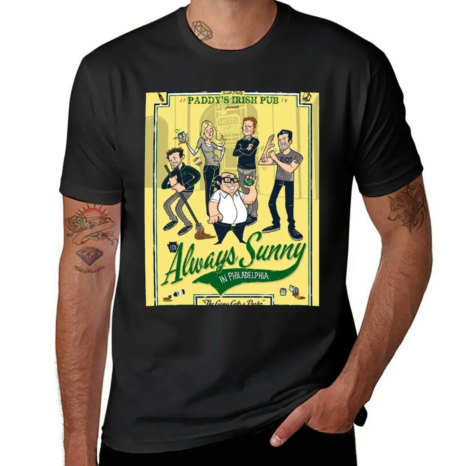 always sunny in philidelphia T-Shirt vintage t shirts custom t shirt workout shirts for men