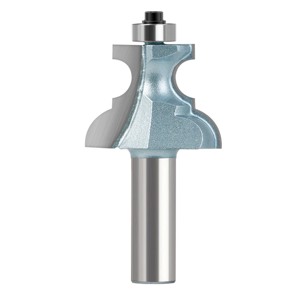 1 2 ''Shank Router Bit Pembentuk Router Bit Kelas Industri Pisau Router Portabel Kompatibel Pemotongan Halus Bebas Chip