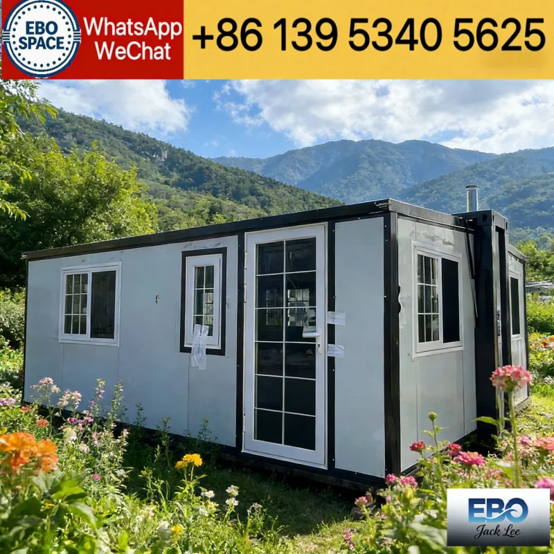 Custom Engineered Expandable Container House Modular Design Suitable for Residential Office Construction Use