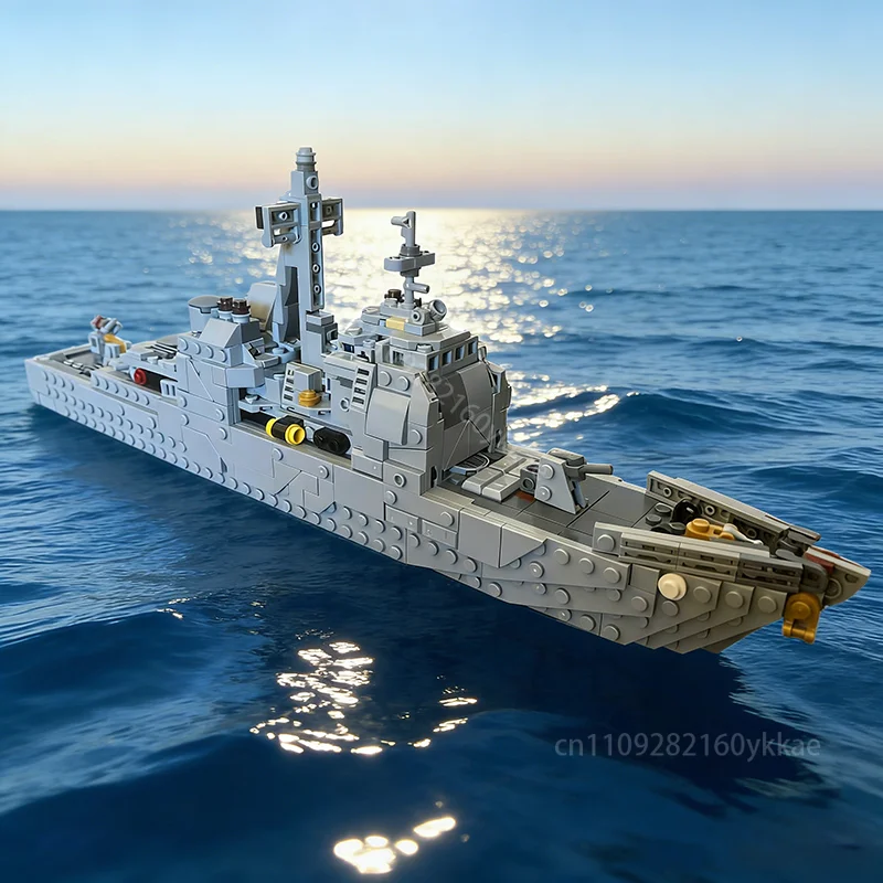 

Конструктор MOC: Модель военного корабля USS Princeton CG59 (675 деталей), набор для сборки, игрушка-конструктор, подарок