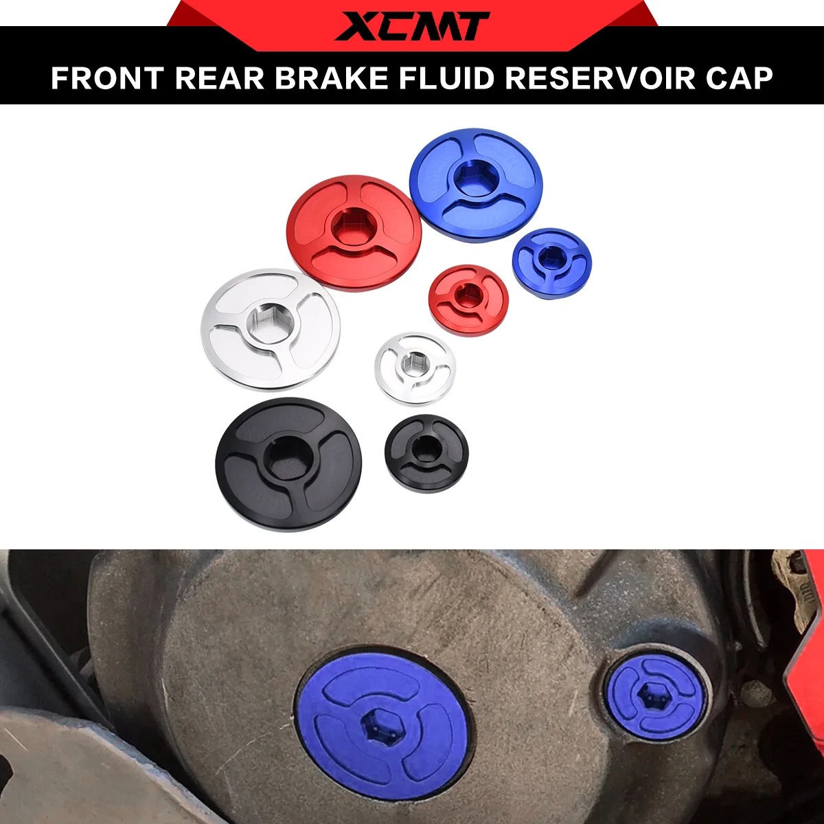 Motorcycle Engine Crankcase Cover Straight Screw For HONDA XR 250 400 600 XR250R XR650R CRF250R CRF450R CRF 150 230 Cap Plug