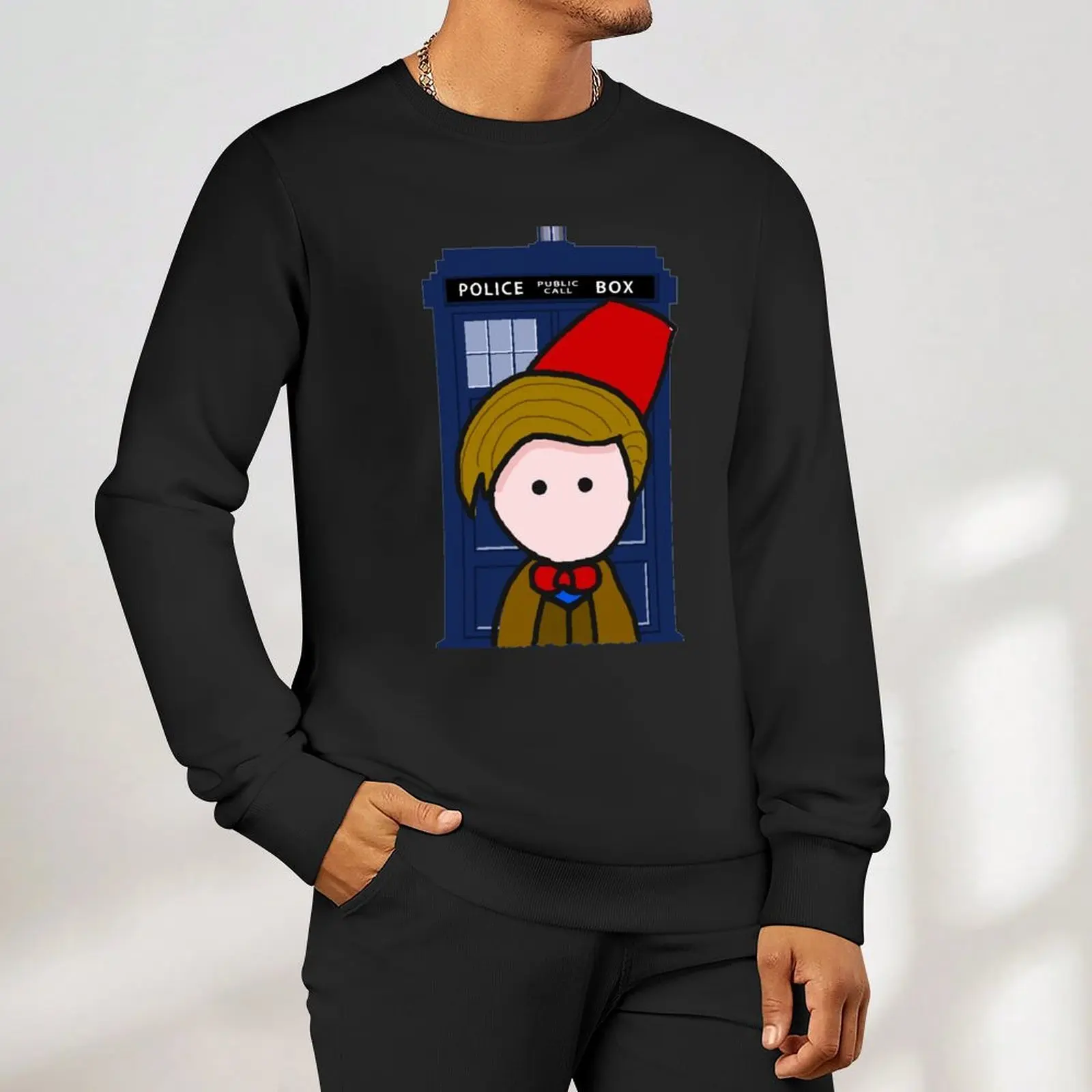 The 11th Doctor Pullover korean autumn clothes men's autumn clothes autumn clothes men's clothing men's sweatshirts