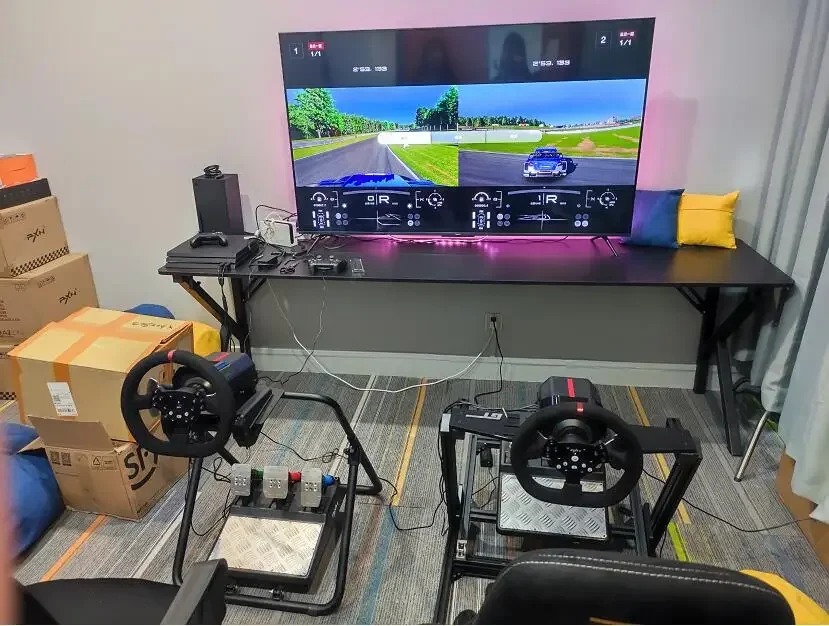 PXN V10 Direct Drive Wheel Base Motion Driving Simulator Sim Racing PC Car Games Force Feedback Gaming Steering And Pedals