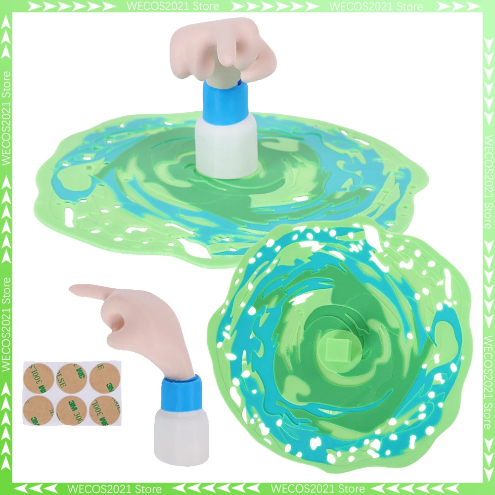 Disfraz de Rick Sanchez de la caricatura Rick y Morty, accesorios de disfraz, accesorios de Halloween, accesorios para juegos de rol, accesorios de disfraces