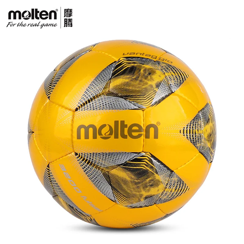 

Original Molten Futsal Wear-resistant PU Material Indoor Football Training Hand Stitched Low Elastic Soccer Balls F9A3200-YS