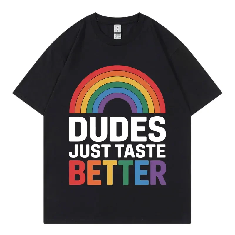 Dudes Ladiesfashionable summer round neck T-shirt short sleeve
