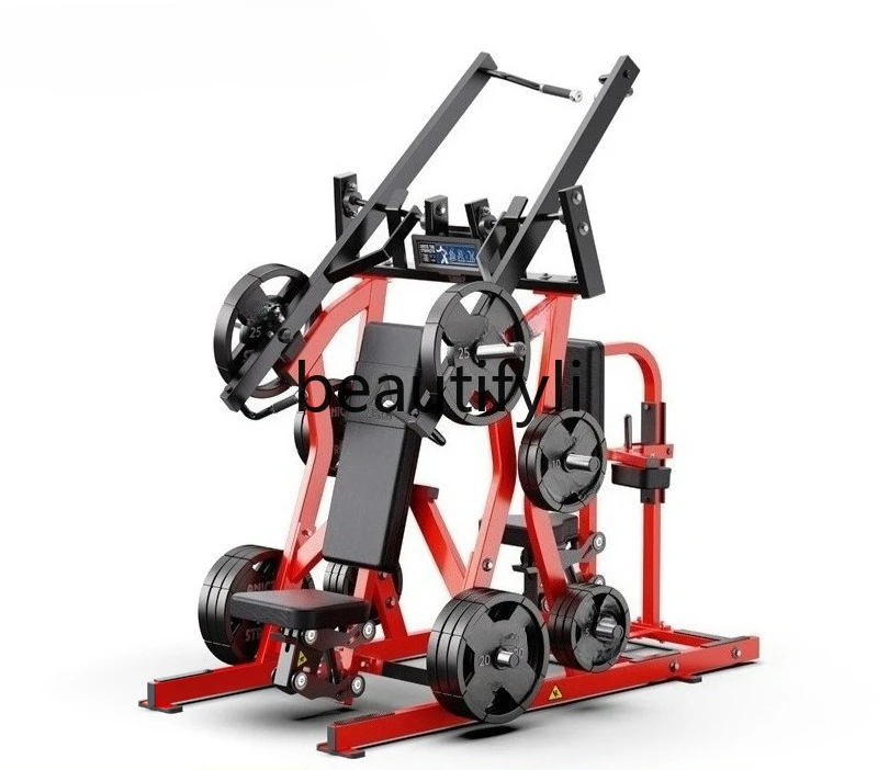 

Transfer chest push and high pull back muscle trainer Gym Commercial back high pull down strength equipment