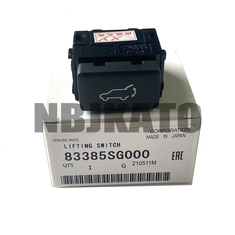 NBJKATO Brand New Genuine Rear Liftgate Switch 83385SG000 For Subaru Legacy XV Forester